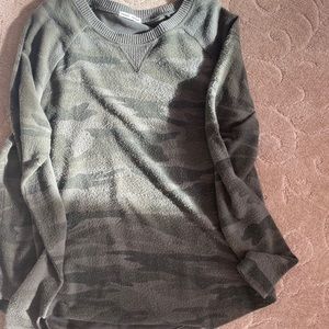 Camo Long Sleeve Thermal Top